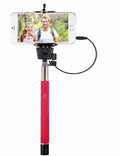 NEW Vivitar Infinite iOs Android Smartphones Selfie Stick Built-In Shutter Release GALAXY S6 RED