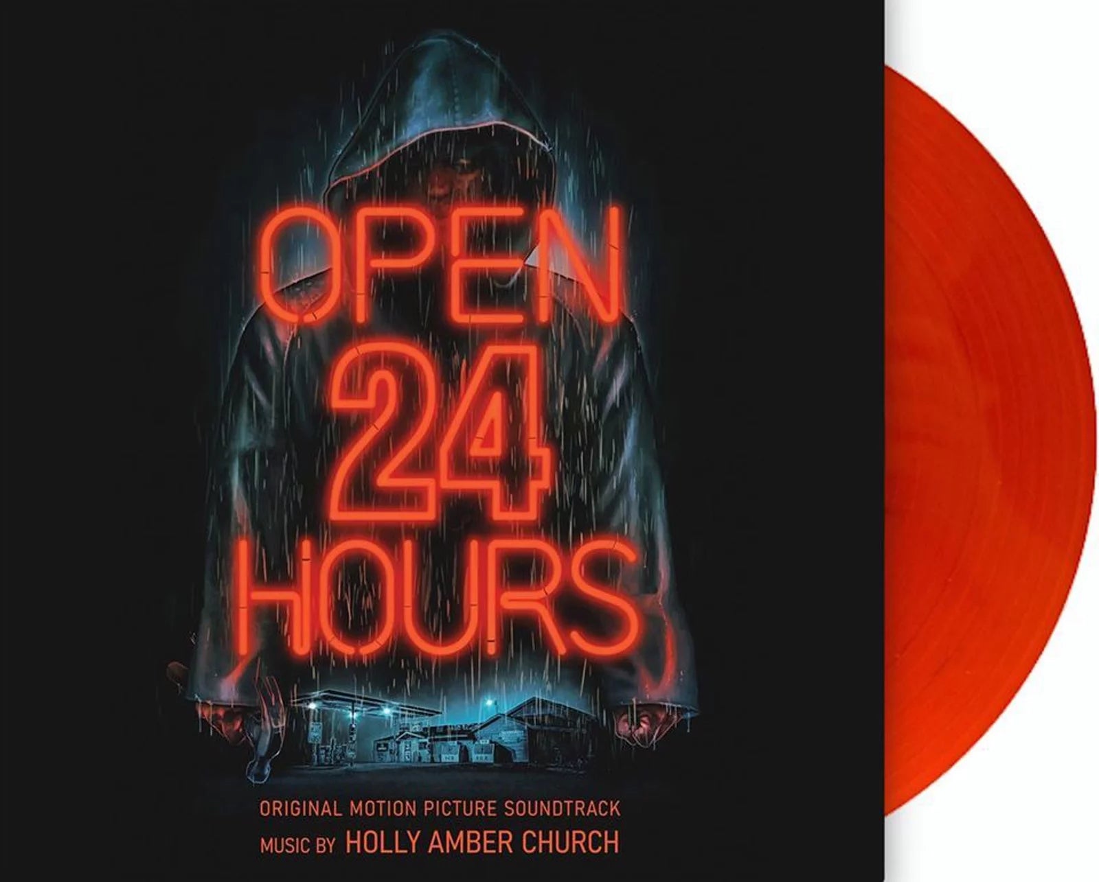 Holly Amber Church - Open 24 Hours Original Soundtrack (Exclusive 150 Made Red Vinyl) LP Record