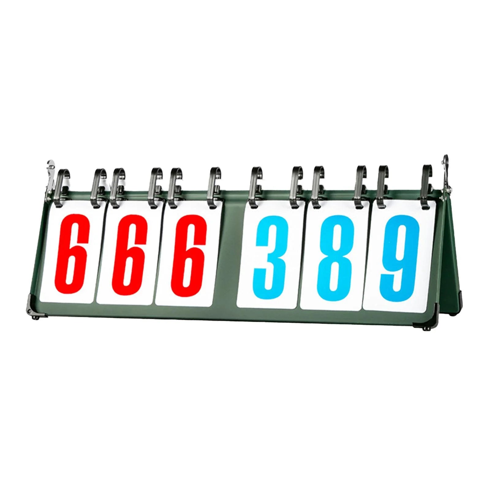 yotijar Score Keeper Table Scoreboard 4/5/6 Digit Score Sports Scoreboard for Basketball