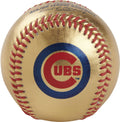 Chicago Cubs Rawlings Gold Leather Baseball