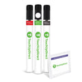 TouchUpDirect NH-578 Taffeta White for Honda Exact Match Touch Up Paint Brush - Preferred Package Fits select: 1998-2018 HONDA CIVIC, 2015 HONDA CR-V