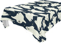 Wellsay Halloween Ghost Tablecloth Waterproof Washable Polyester Square Table Cover Durable Tablecloth for Kitchen Dining Table Party Decor (60 X 90 Inch)