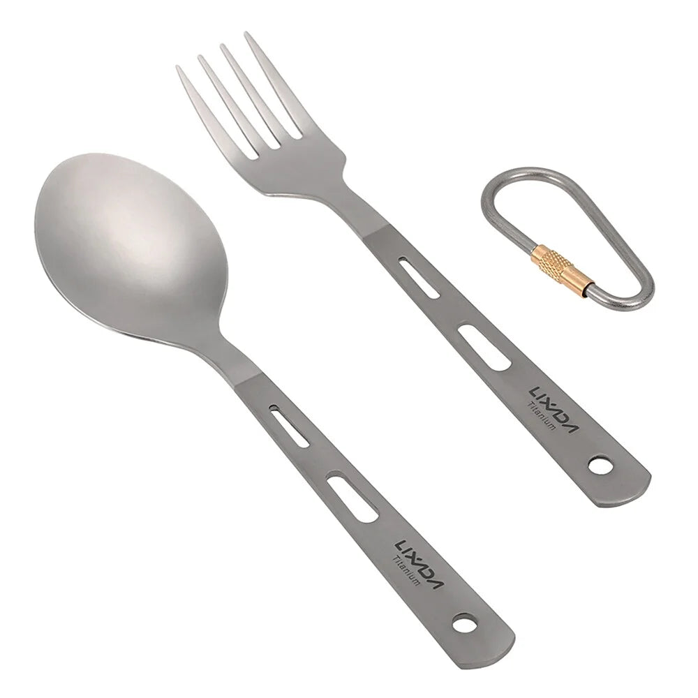 Lixada  Spoon,Tableware Spoon  Cutlery Set Picnic 2pcs Tableware Spoon Set Picnic Kitchen ZDHF Rookin QAHM SIUKE Tableware 2pcs Kitchen cutlery set mewmewcat