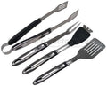GrillPro 4-Piece Rubber Insert Barbeque Tool Set