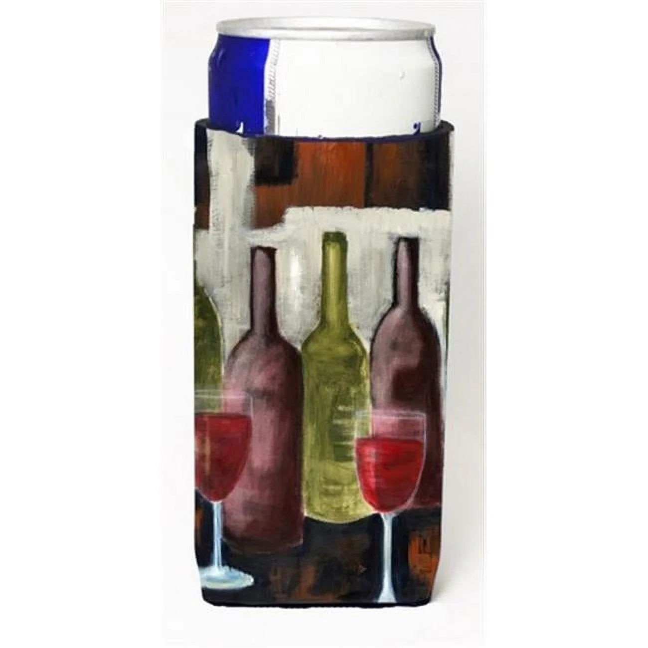 Red Wine by Petrina Sutton Michelob Ultra Can coolers for Slim Cans