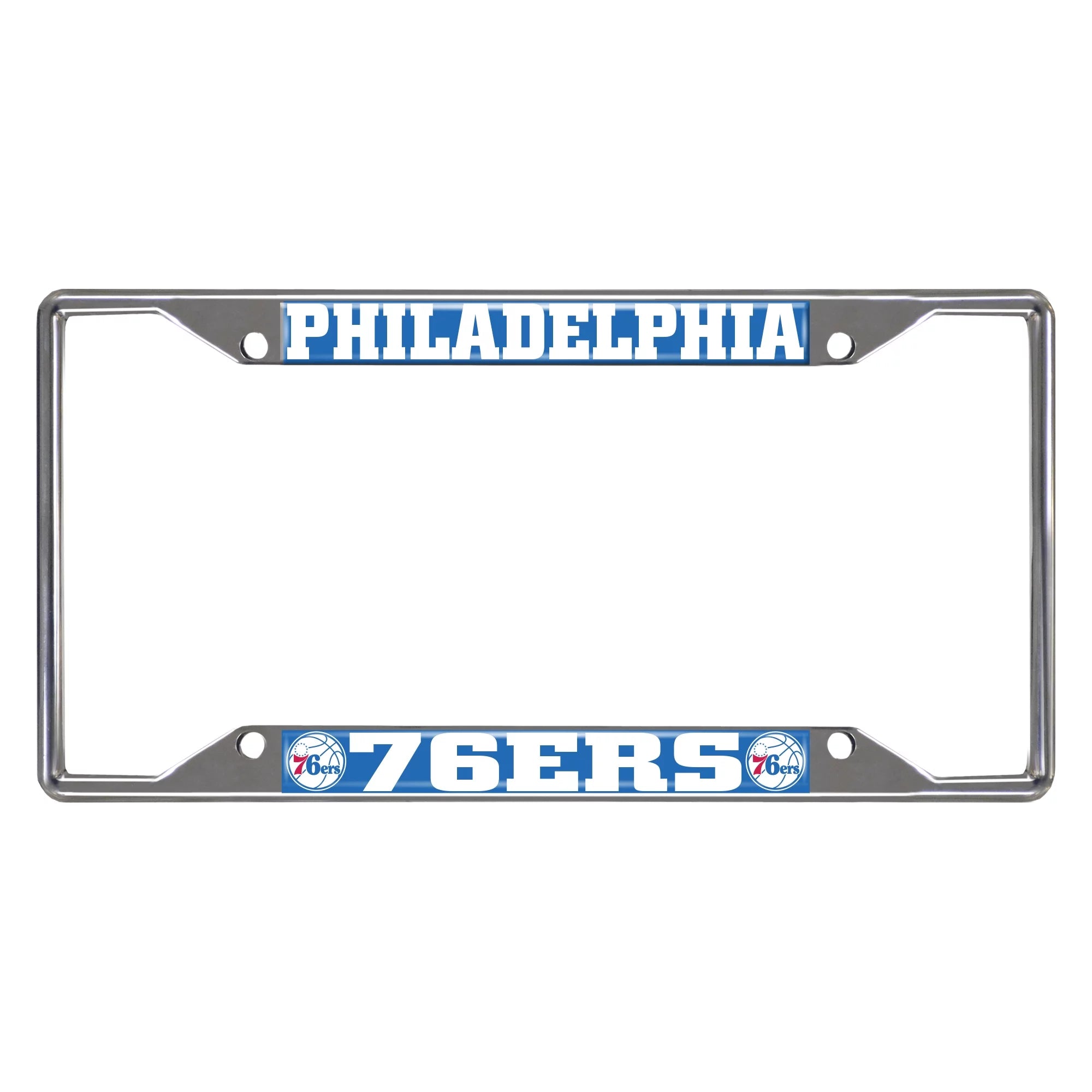 NBA Philadelphia 76ers License Plate Frame 6.25x12.25