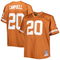 Men's Mitchell & Ness Earl Campbell Texas Orange Texas Longhorns Big & Tall Legacy Jersey