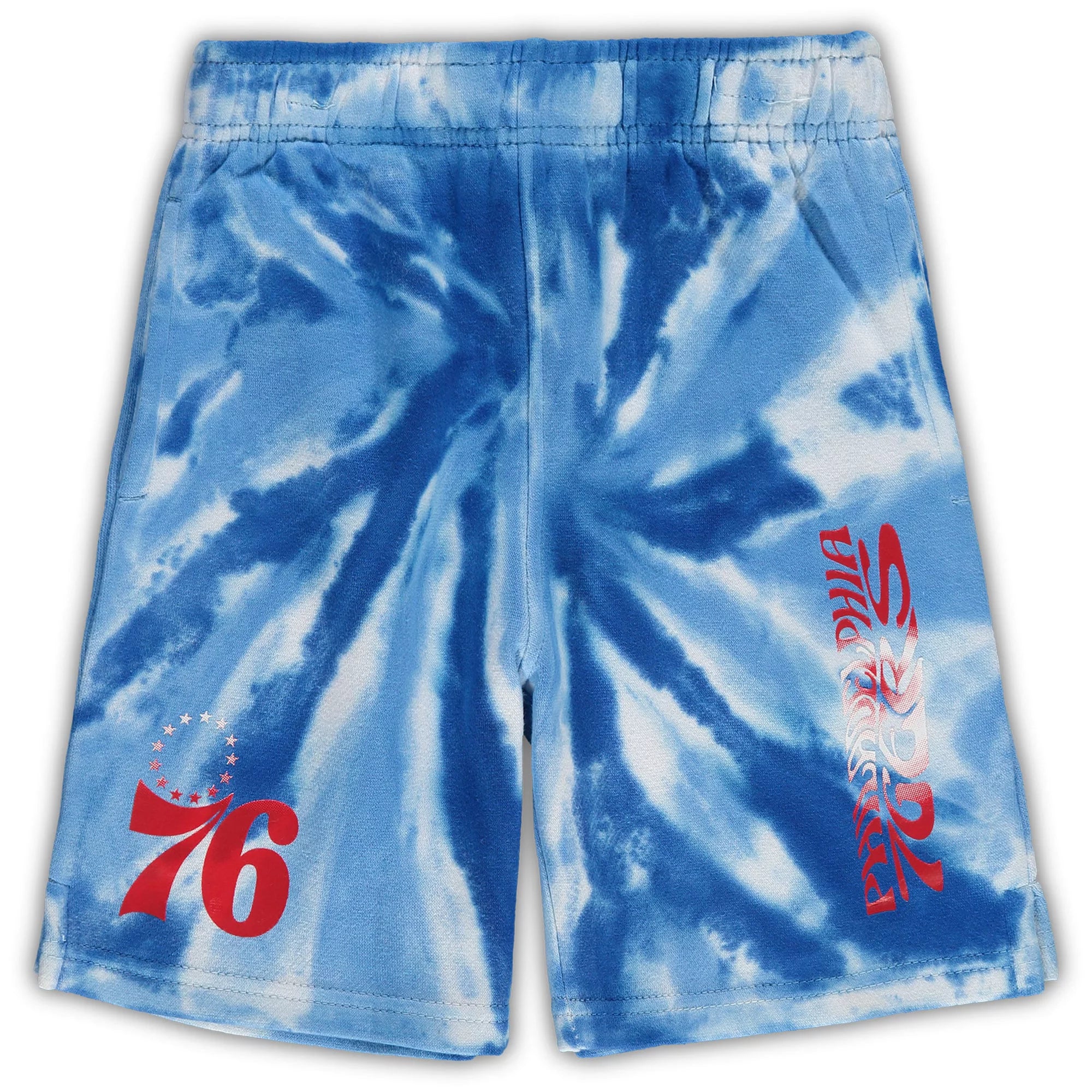 Preschool White/Royal Philadelphia 76ers Santa Monica Shorts