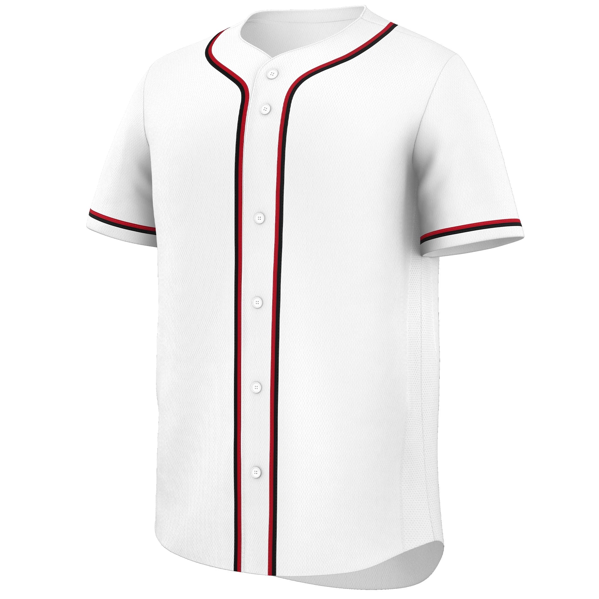 KXK Blank Baseball Jerseys for Men Women Adult Hip Hop Hipster Button Down Shirts Sports Uniforms