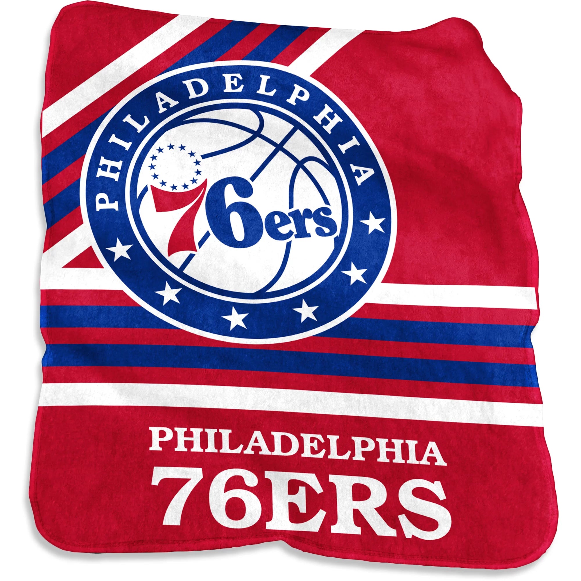 Philadelphia 76ers 50'' x 60'' Plush Raschel Throw Blanket
