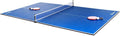 RACK Virgo Table Tennis Conversion Top for Billiard/Pool Table 4 Piece (Blue)