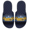 Men's ISlide Navy Denver Nuggets Ugly Sweater Slide Sandals
