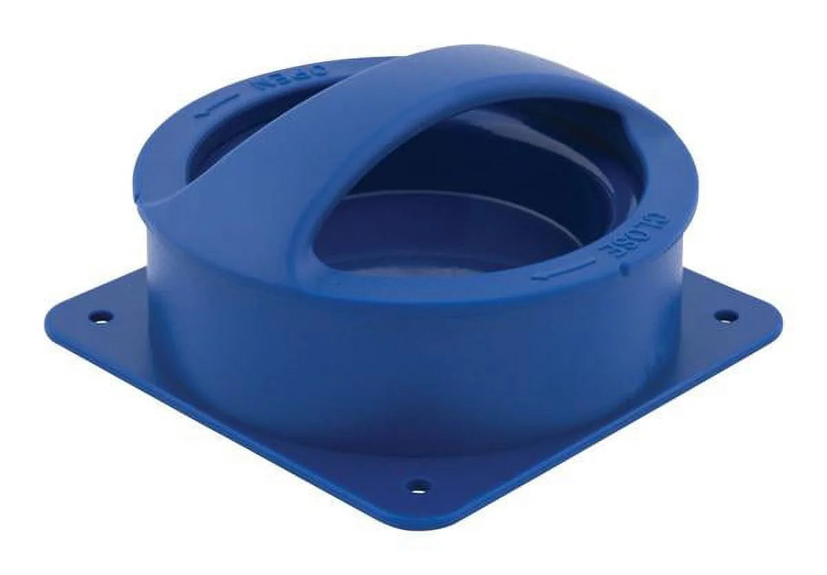 3PC Grill Mark Plastic Resin Blue/Gray Stuffed Burger Press 10 L x 10 W x 5 H in. for All Meat Patties