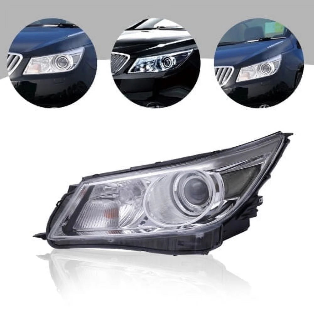 Halogen Headlight Driver Side Headlamp For Buick LaCrosse 2010 2011 2012 2013