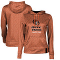 Women's Orange Pacific Tigers Water Polo Pullover Hoodie