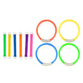 MERIGLARE 10x Diving Ring Toys Pool Dive Rings Set Sinker Set Fun Summer Underwater Rings Swimming Pool Toys for Aquatic Exercise Girls