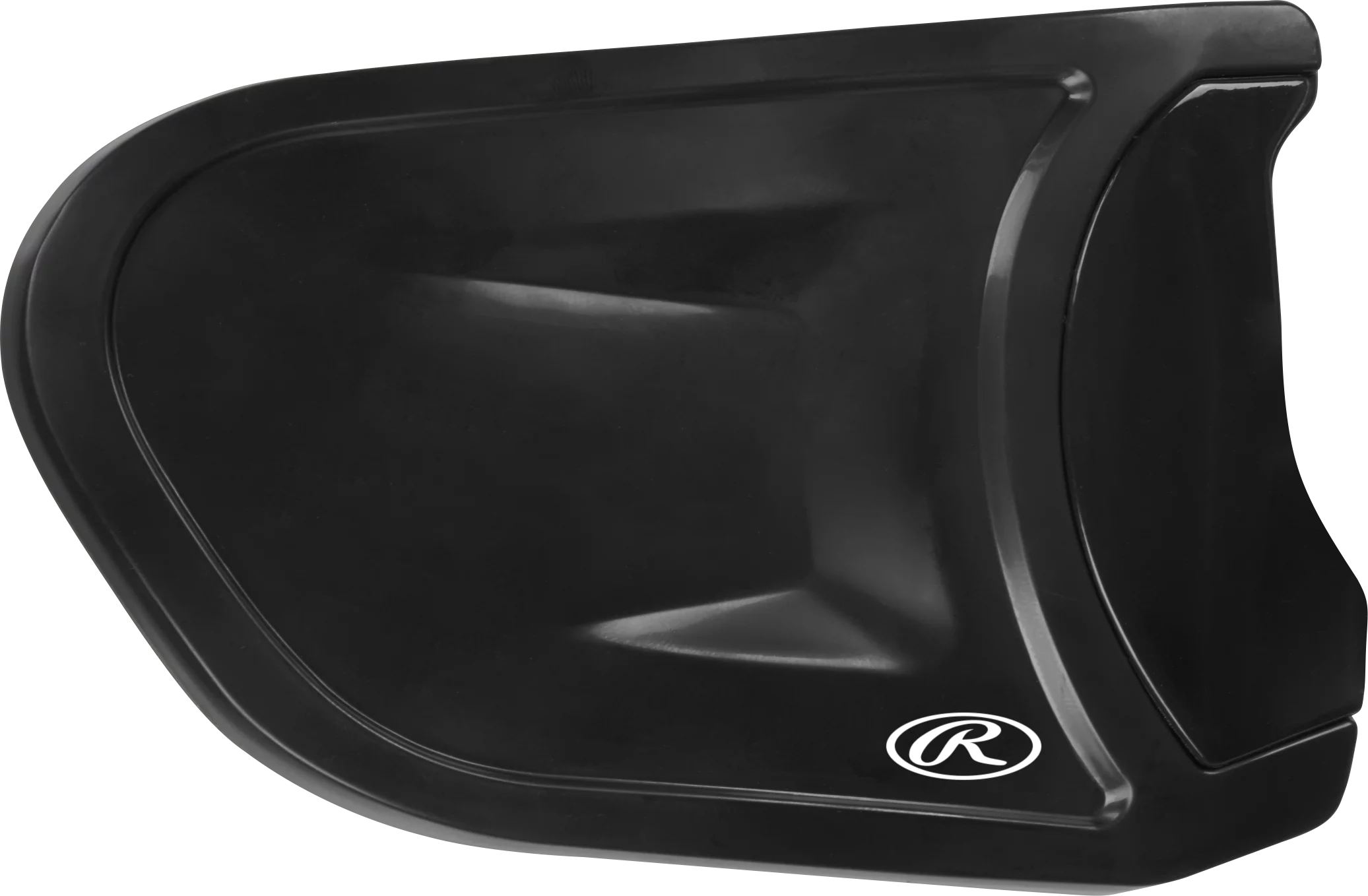 Rawlings Universal EXT Batting Helmet Extension Piece, Right Handed Batters, Black