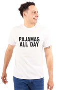 Pajamas All Day Slacker Lazy Men's Graphic T Shirt Tees Brisco Brands S
