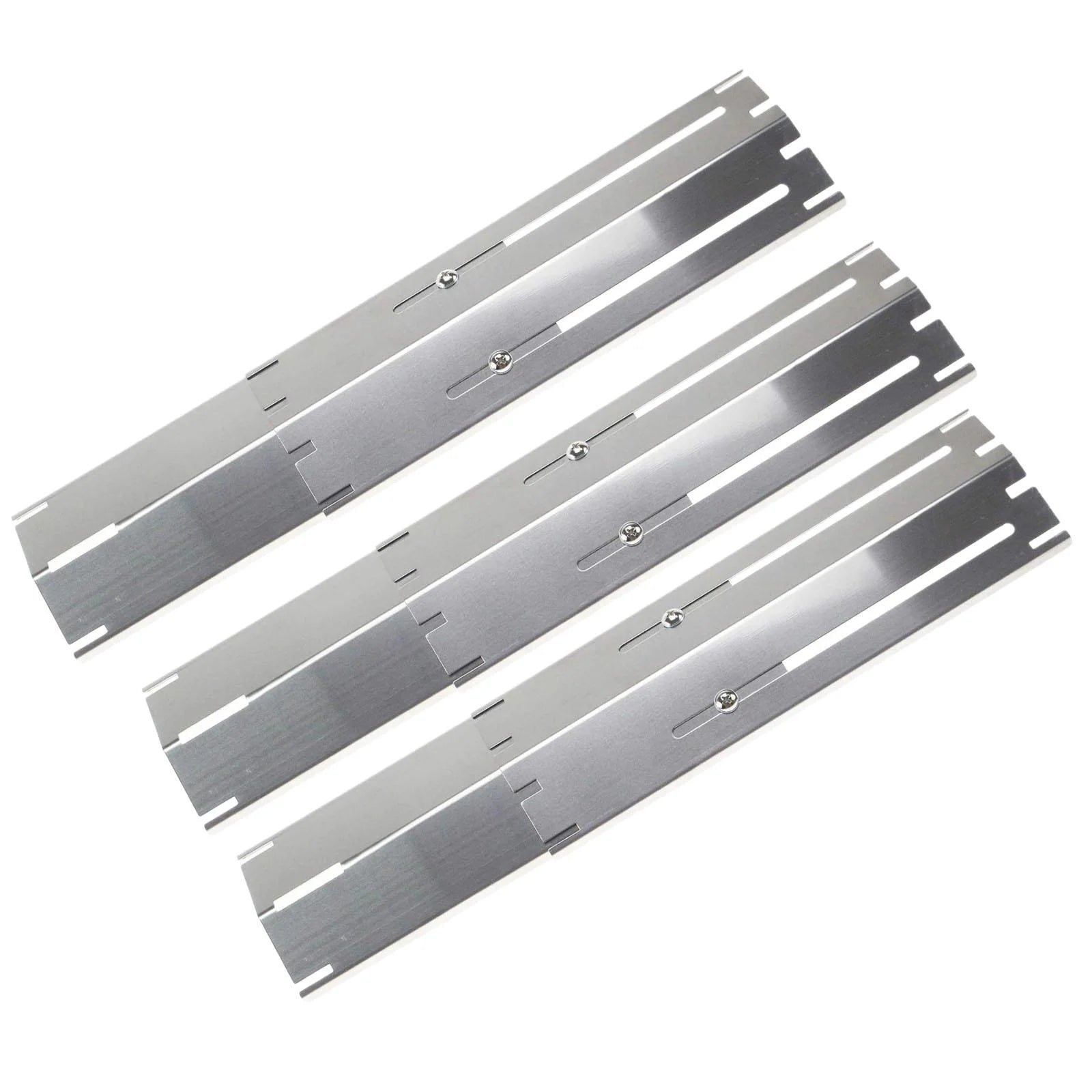 Gazechimp Grill Heat Plates Compatible Heat s for Outdoor Most Gas Grill 4 Pieces
