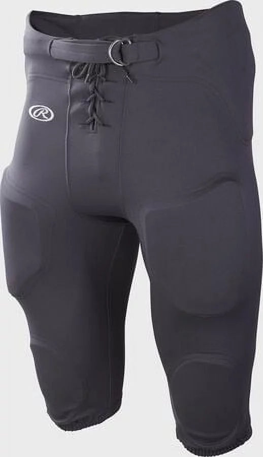 Rawlings Adult Game/Practice Football Pants, Grey, X-Large