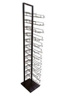 12 Tier Baseball Cap Hat Rack Floor Stand (Cap Tower Display)