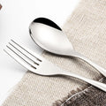 Lixada Lightweight  Dinner Fork and Spoon Flatware Cutlery Set for  Camping Hiking Backpacking Picnic