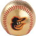 Baltimore Orioles Rawlings Gold Leather Baseball