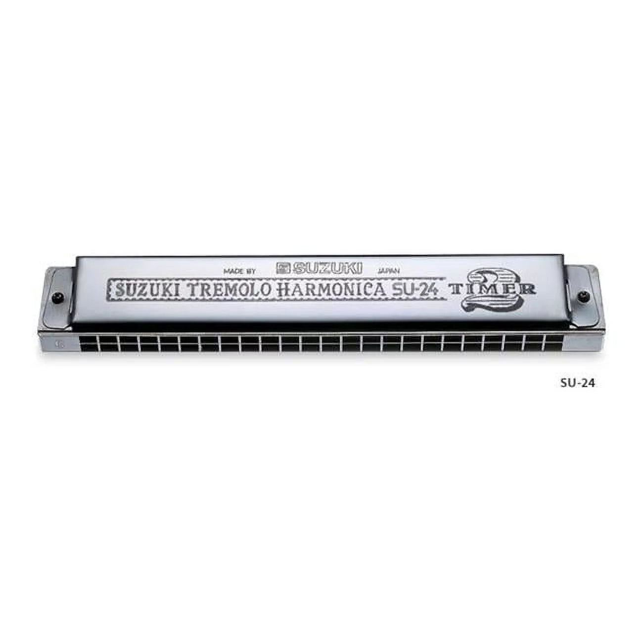 2 Timer 24 Dual Hole Harmonica - Key of A