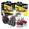 9012 LED Headlights + H8 Fog Light 4*Bulbs Combo Kit For Buick LaCrosse 2014 2015 2016£¬CHUSYYRAY
