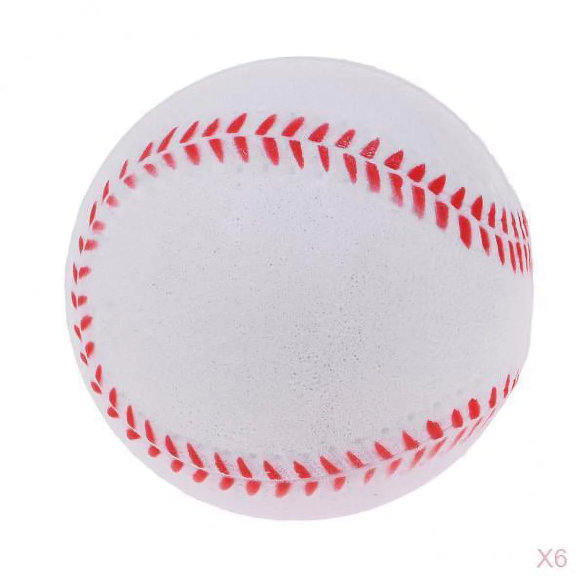 6x 9 Safety Training Baseball Softball Bouncing Balls White
