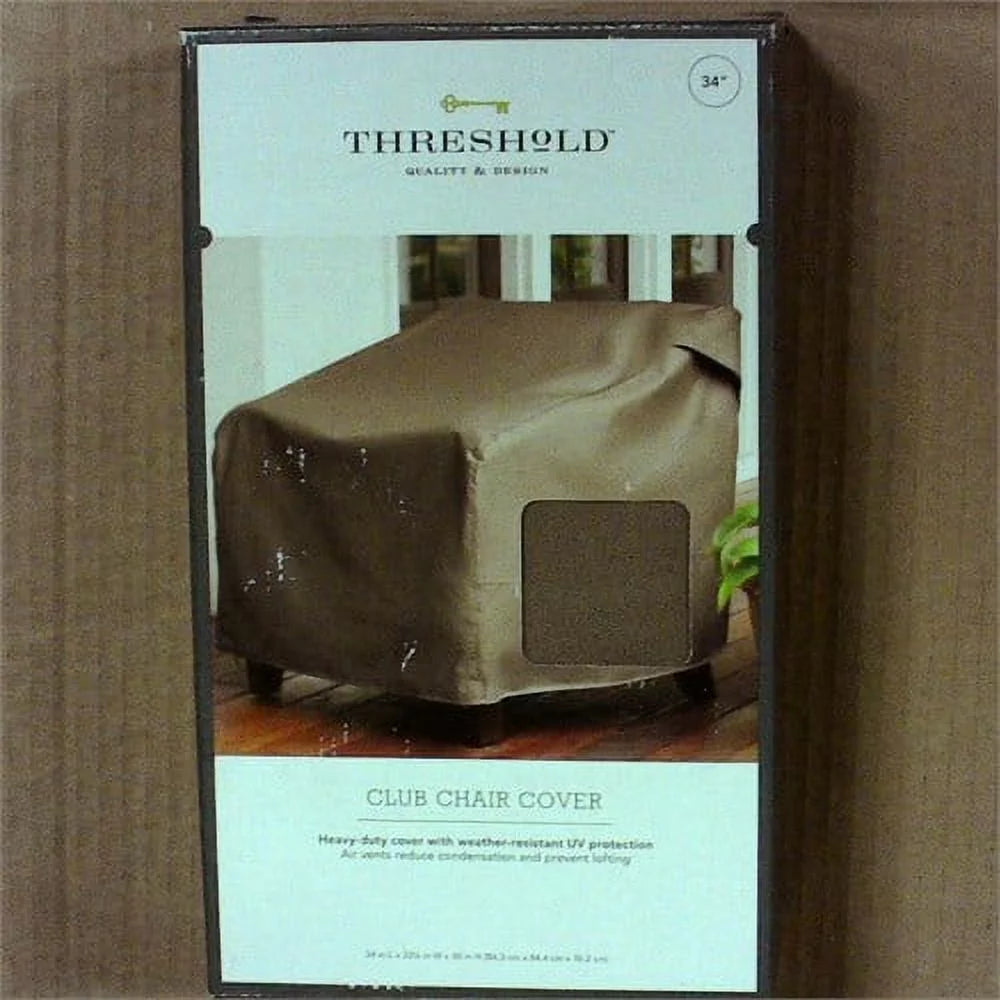 Club Patio Chair Cover Brown - Threshold
