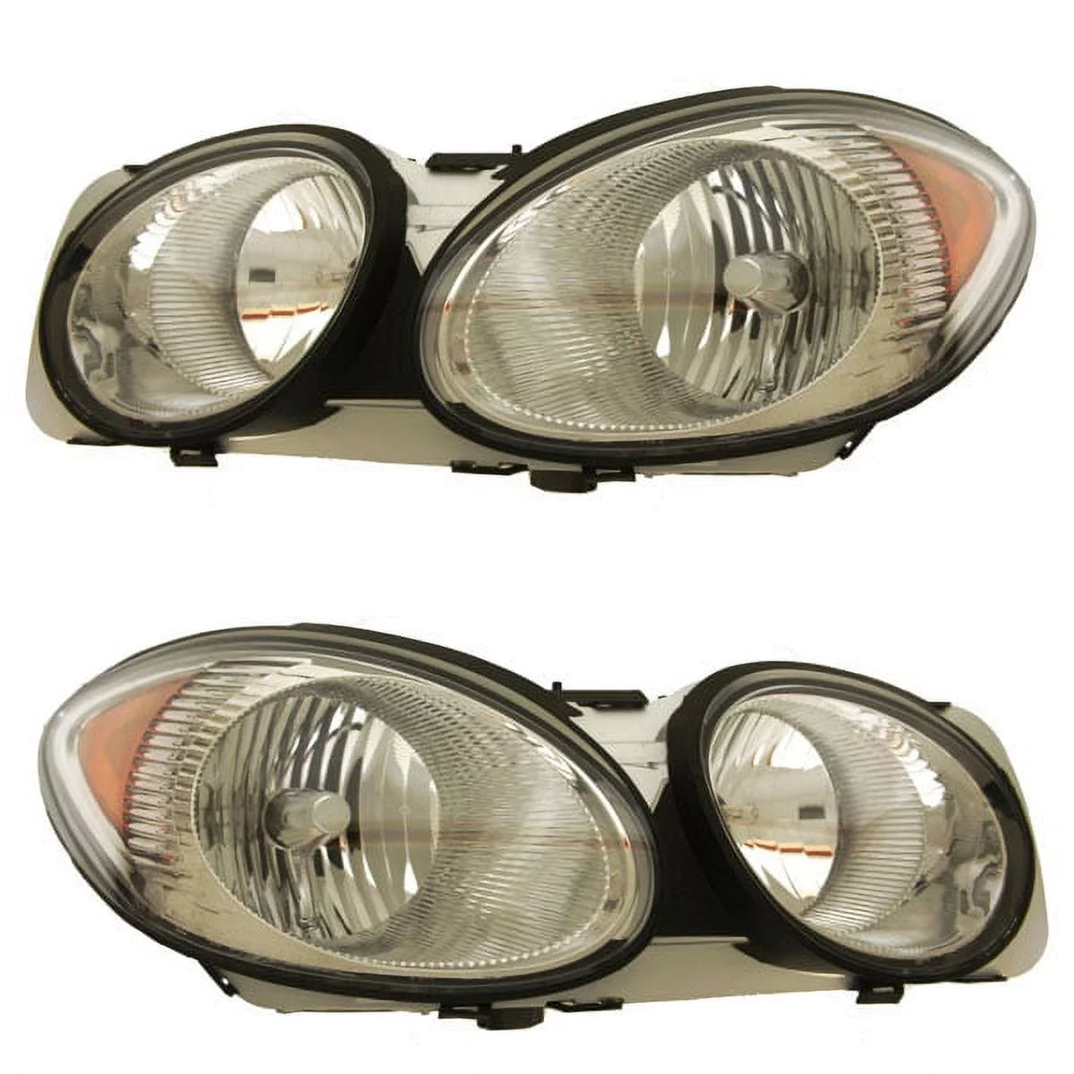 For 05 06 07 LaCrosse Allure Front Headlight Headlamp Head Light w/Bulb PAIR SET