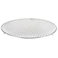 Uxcell Round Cooking Rack, 16.7-inch Stainless Steel Cross Wire Barbecue Grill Net Racks with 20mm Legs