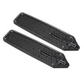 Uxcell Tennis Cross String Saver 2 Piece Comes with Applicator, Black