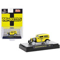 M2  1932 Ford Roadster Tudor Sedan Stripes Mooneyes Limited Edition 1-64 Diecast Model Car, Yellow & Black