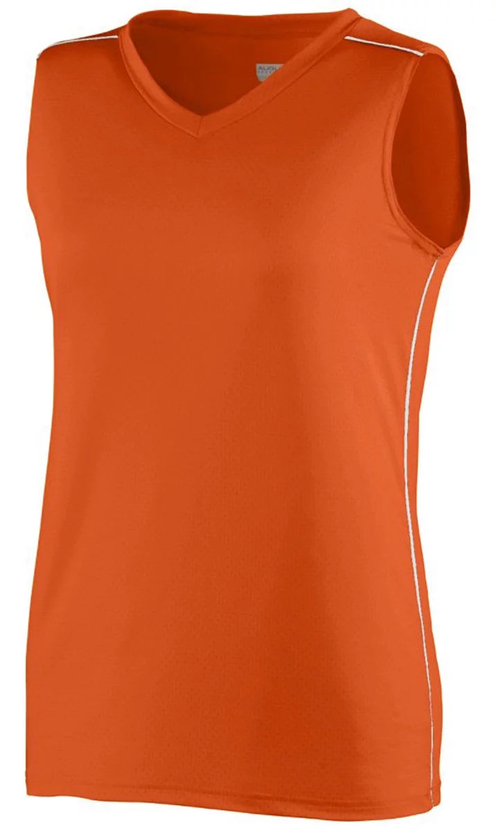 Augusta S Girls Storm Jersey Orange/White 1351