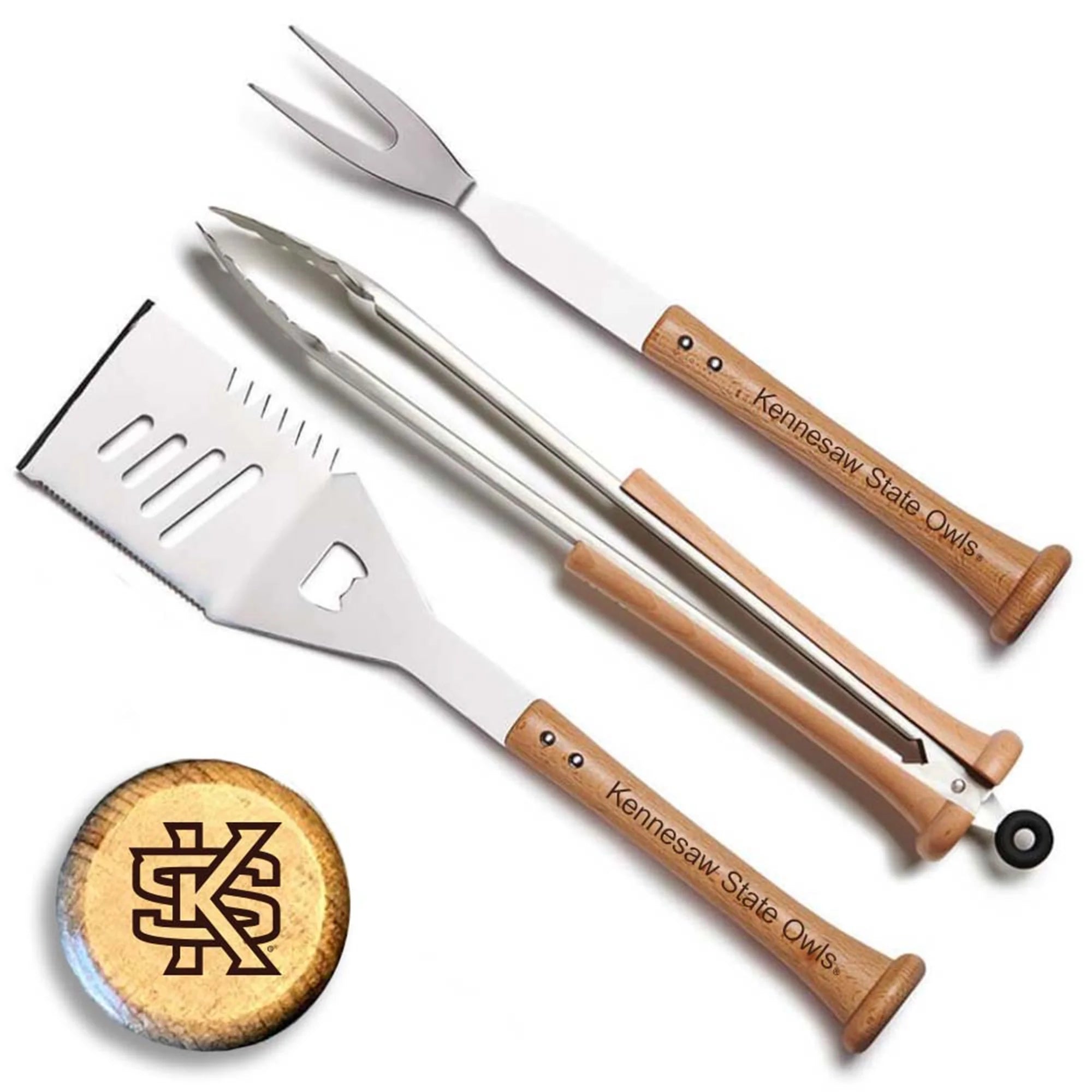 Baseball BBQ  Kennesaw State Owls Triple Play Combo Set