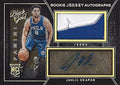 JAHLIL OKAFOR 2015-16 Panini Black Gold Basketball ROOKIE JERSEY AUTOGRAPHS (2-Color Jumbo Patch) Philadelphia 76ers Extremely Rare Insert Signed NBA Collectible Trading Card #11/25