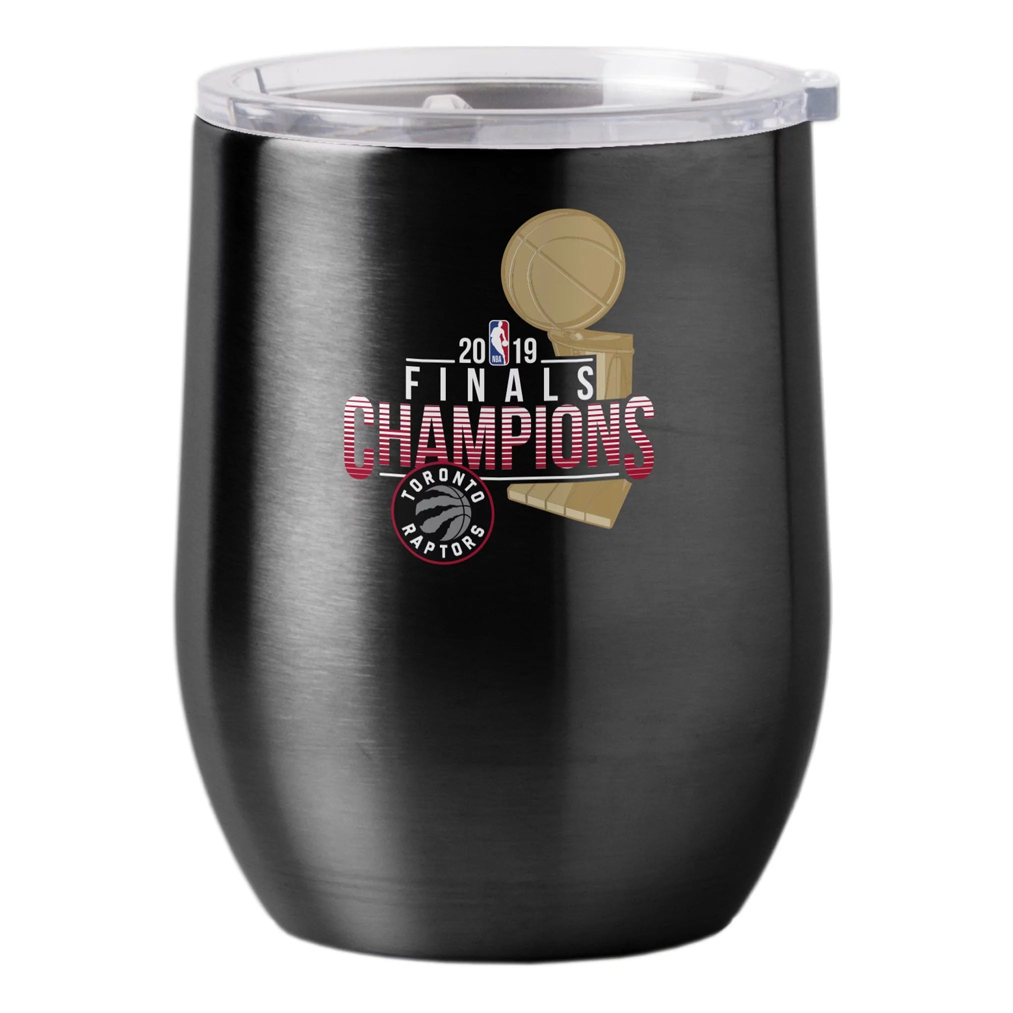 Toronto Raptors 2019  Finals Champions Black Wine Glass Ultra Tumbler