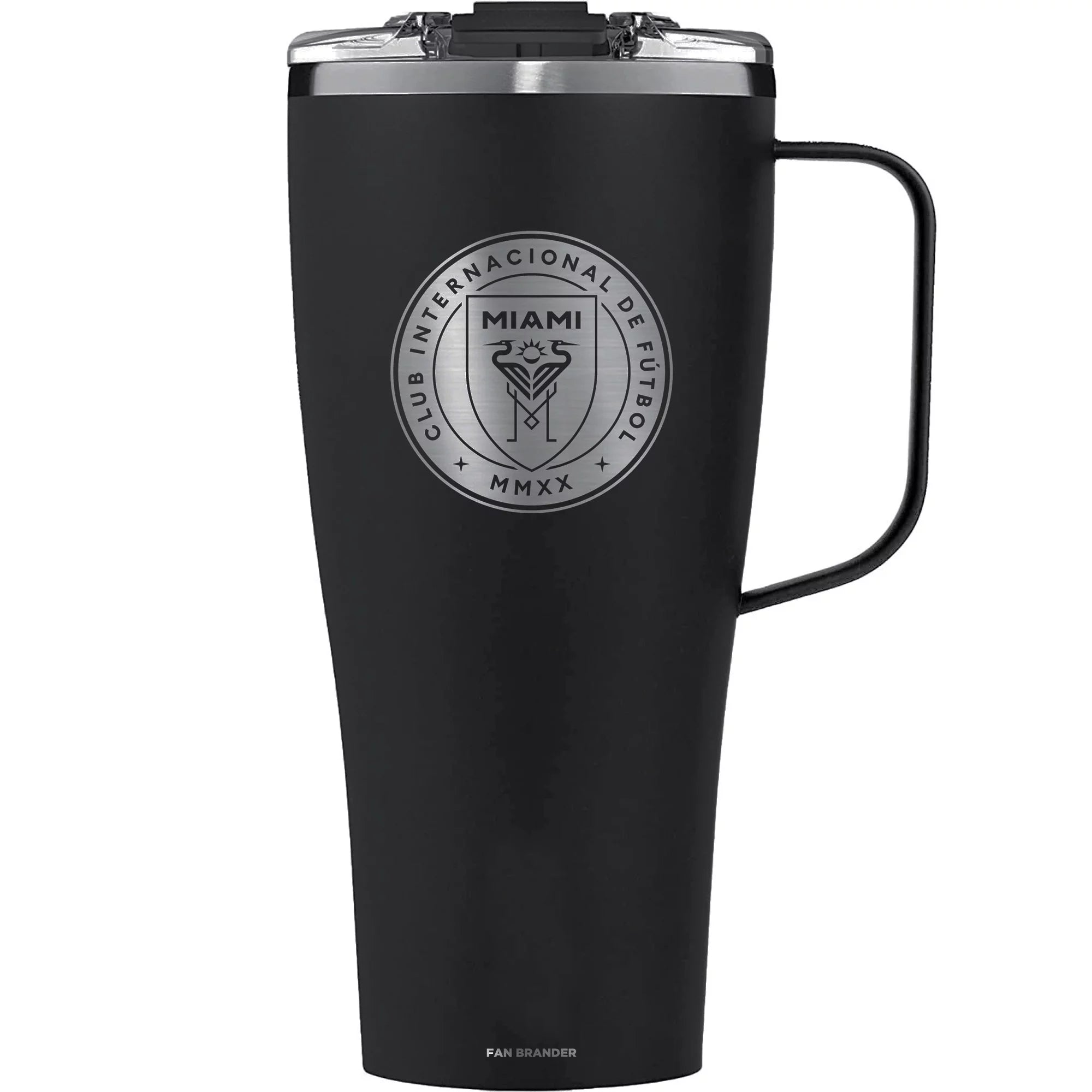 BruMate Black Inter Miami CF 32oz. Toddy Tumbler