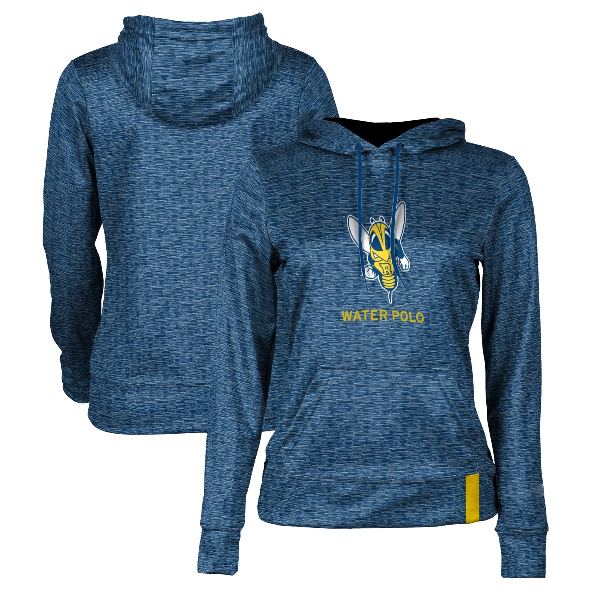 Women's Blue Rochester Yellow Jackets Water Polo Pullover Hoodie