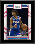 Tyrese Maxey Philadelphia 76ers 10.5 x 13 Sublimated Player Plaque
