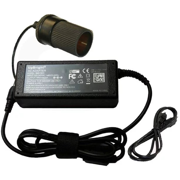 UpBright New AC / DC Adapter to 12V 5Amp Car Converter For Igloo 22 18 Quart Portable 12 Volt Cooler 6411 6402 Igloo 40 2707 Quart Dual Function Portable Cooler/Warmer