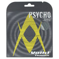 Volkl Psycho Hybrid 17G Tennis String Black and Silver (   Black  )