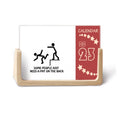 Tap Guide Back Art Deco Fashion Desk Calendar Desktop Decoration 2023