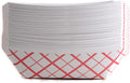 300 PACK Disposable Paper Food Tray (1/4 LB) - Red Check Food Tray, USA MADE, Recyclable, Biodegradable, Compostable, Great for Picnics, Carnivals, Party, Camping, BBQ, Restaurants, Fries (0.25lb)