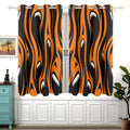 Ghosts Teeth Blackout Curtains Window Grommet Insulated Curtain Bedroom Living Room 54x55 2 Panels
