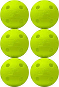 Franklin Sports Plastic Training Balls - Indestruct-A-Ball Plastic Batting Practice Baseballs and Softballs - Plastic Training Golf Balls