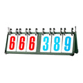 GARENDE Score Keeper Table Scoreboard 4/5/6 Scoreboard for Basketball