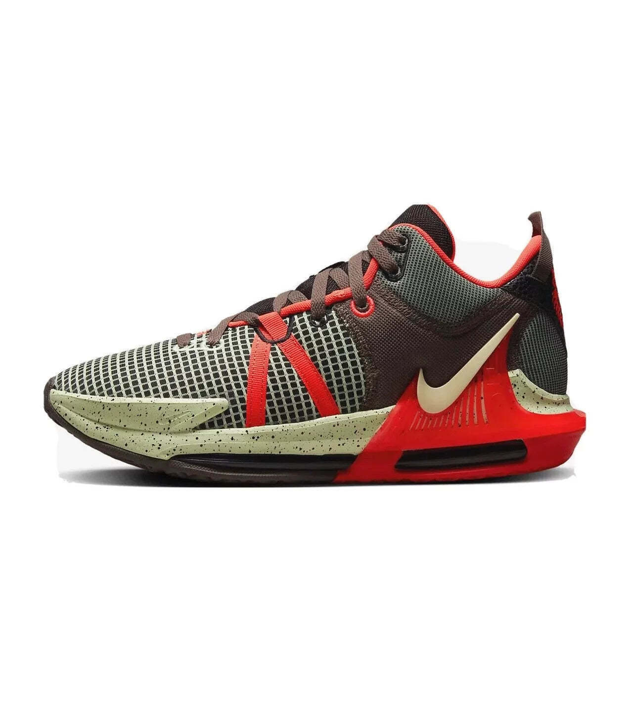 Men's Nike LeBron Witness 7 Black/Barely Volt (DM1123 001) - 11